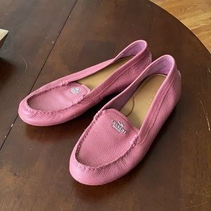 Womens Coach Leather Loafers Size 8B - Barely Worn!